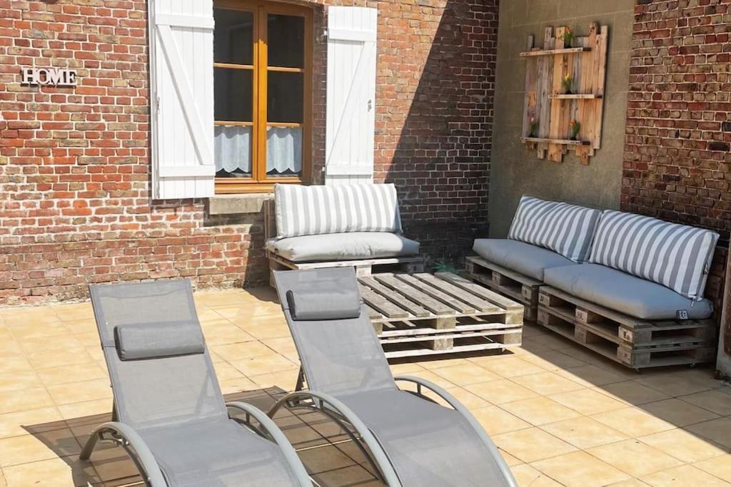 La Muche Valericaine, Coeur De Ville, Jardin Saint-Valery-sur-Somme Exterior foto